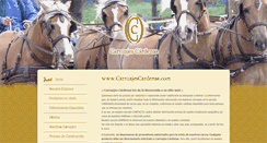 Desktop Screenshot of carruajescardenas.com